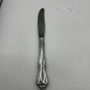 Oneidacraft Arbor Rose Butter Knife True Rose Stainless Steel 8.5"
